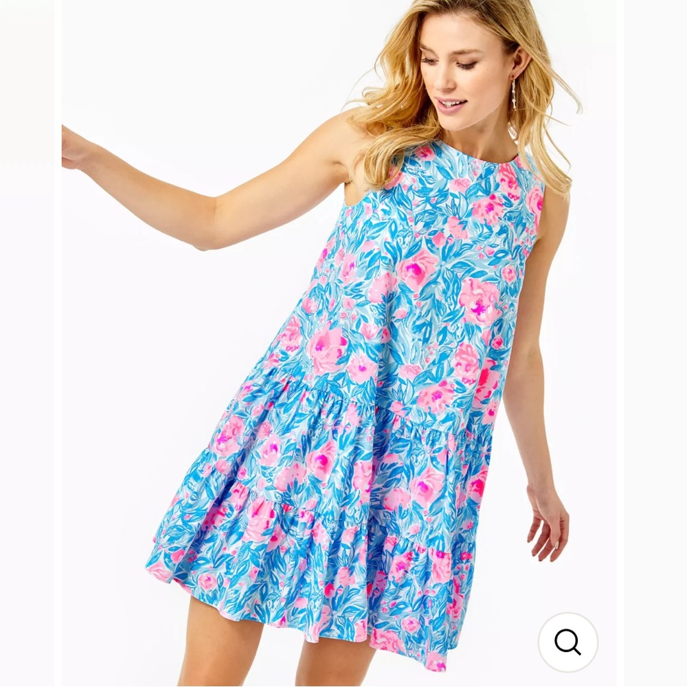 Lilly Pulitzer My Little Peony Trina Dress XL